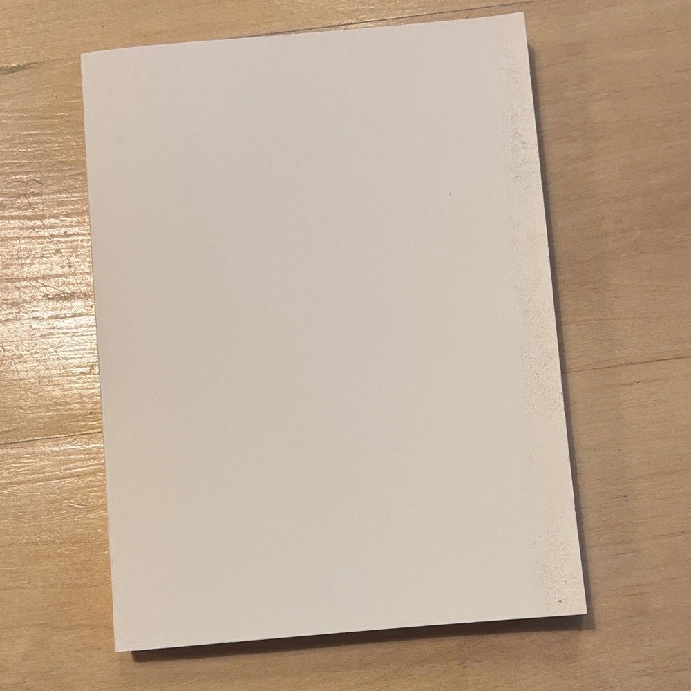 SMALLER JOURNAL REFILL BOUND PAPER FOR RUSTICO BLACK LEATHER JOURNAL